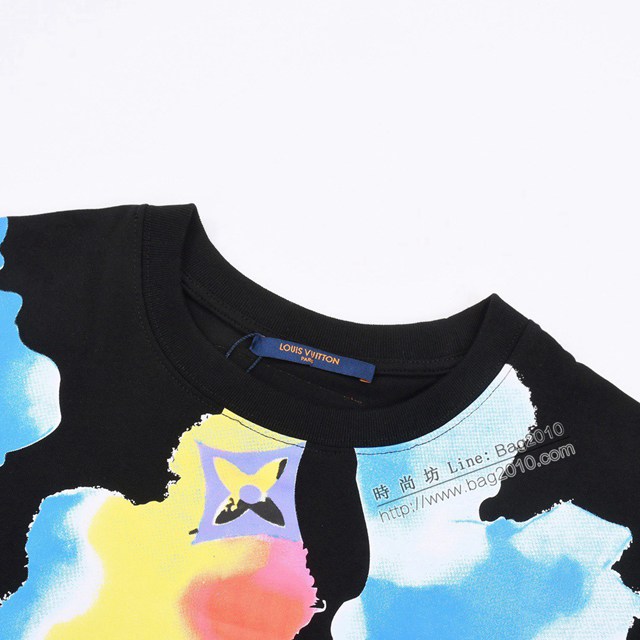 Louisvuitton路易威登Lv專門店2023SS新款印花T恤 男女同款 tzy2717